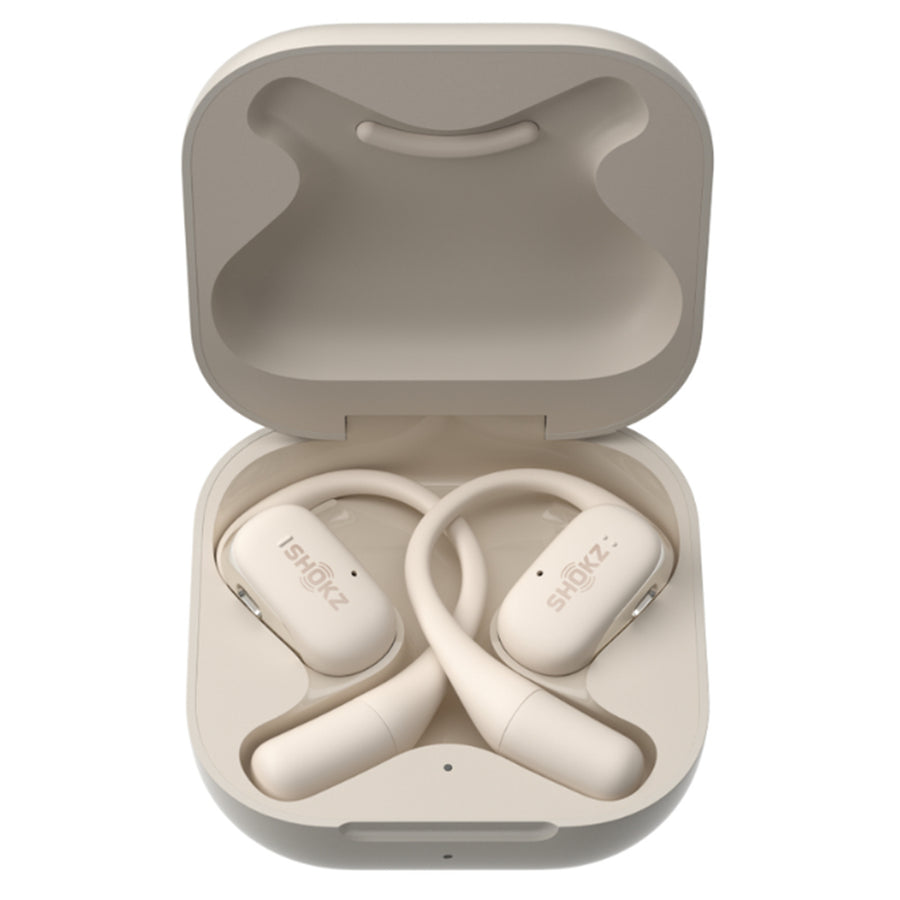 Shokz OpenFit  Open-Ear True Wireless Headphones - Beige