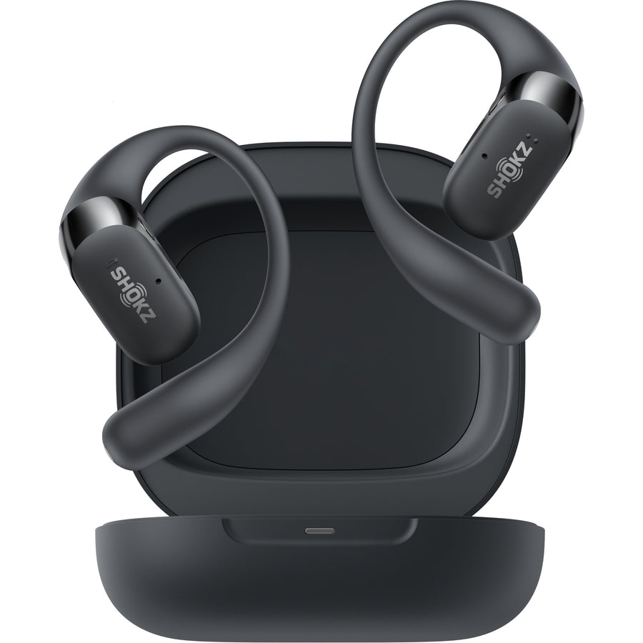 Shokz OpenFit 2+ Open-Ear True Wireless Sports Headphones - Black