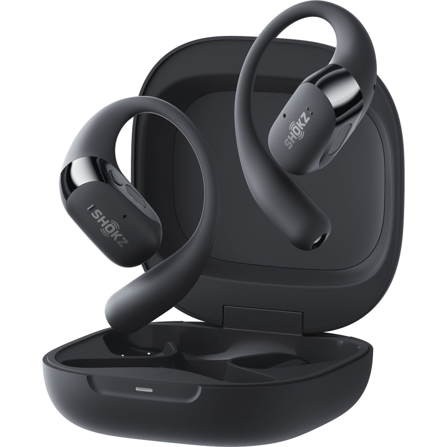 Shokz OpenFit 2+ Open-Ear True Wireless Sports Headphones - Black