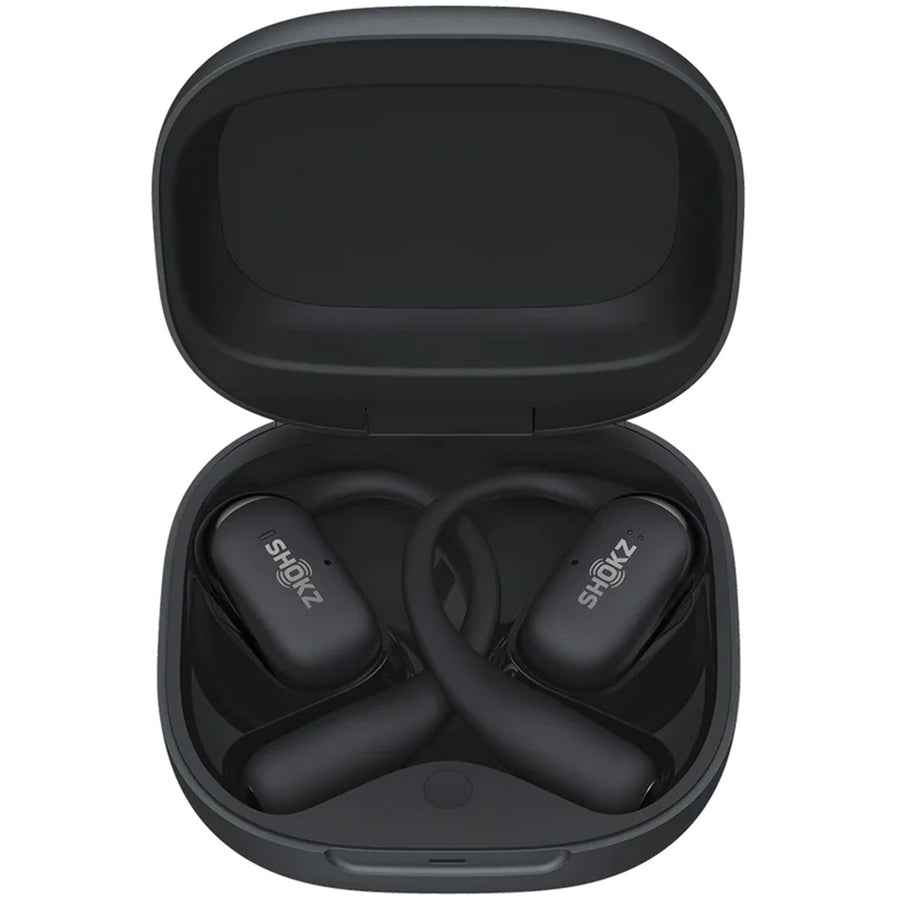 Shokz OpenFit 2+ Open-Ear True Wireless Sports Headphones - Black