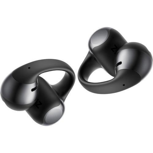 Shokz OpenDots ONE Premium Open-Ear True Wireless Clip-On Sports Earbuds - Black