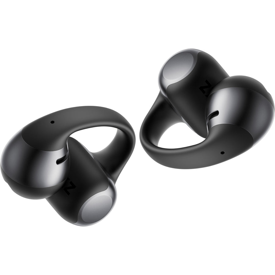Shokz OpenDots ONE Premium Open-Ear True Wireless Clip-On Sports Earbuds - Black