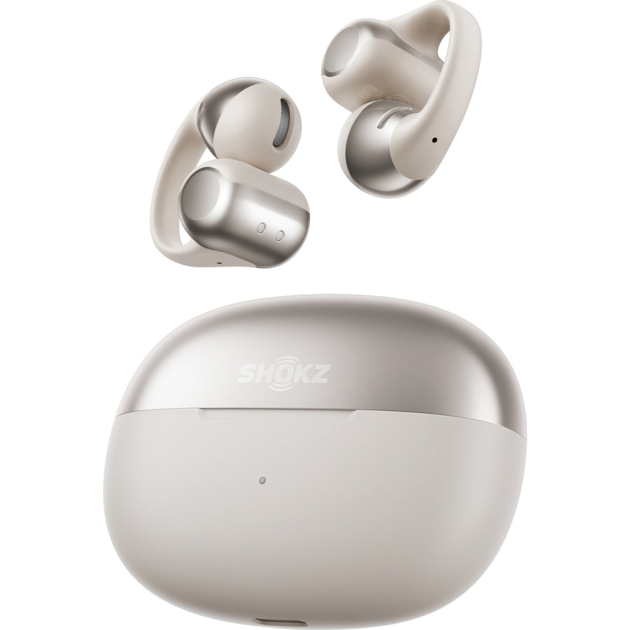 Shokz OpenDots ONE Premium Open-Ear True Wireless Clip-On Sports Earbuds - Grey