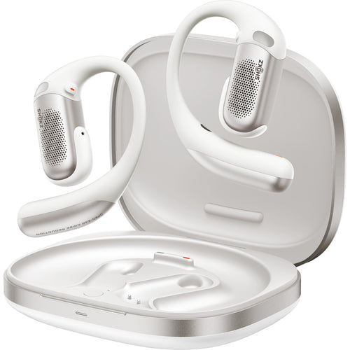 Shokz OpenFit Pro Premium Open-Ear True Wireless Sports Headphones - White