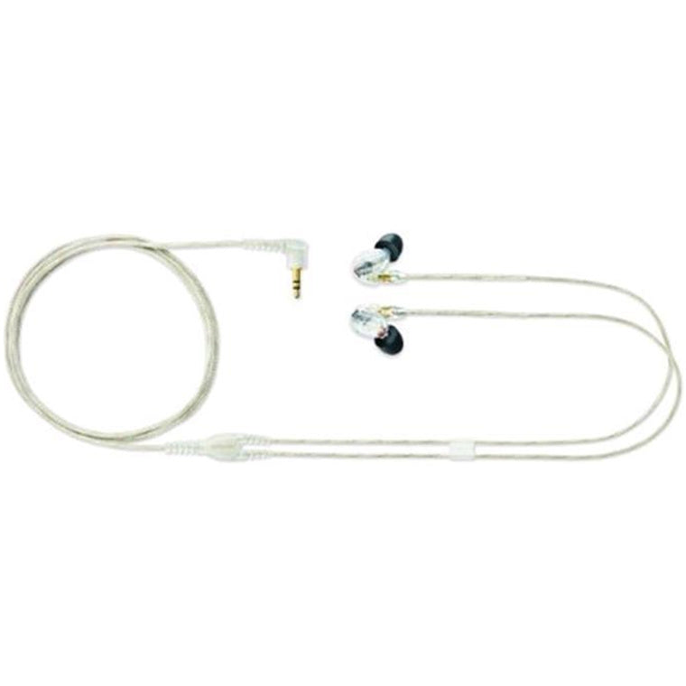 Shure SE215-CL Sound Isolating Earphones Single Dynamic MicroDriver - Clear