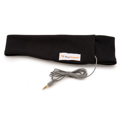 SleepPhones RunPhones Classic - Small - Swift Black 3.5mm Jack - RC6BS-US
