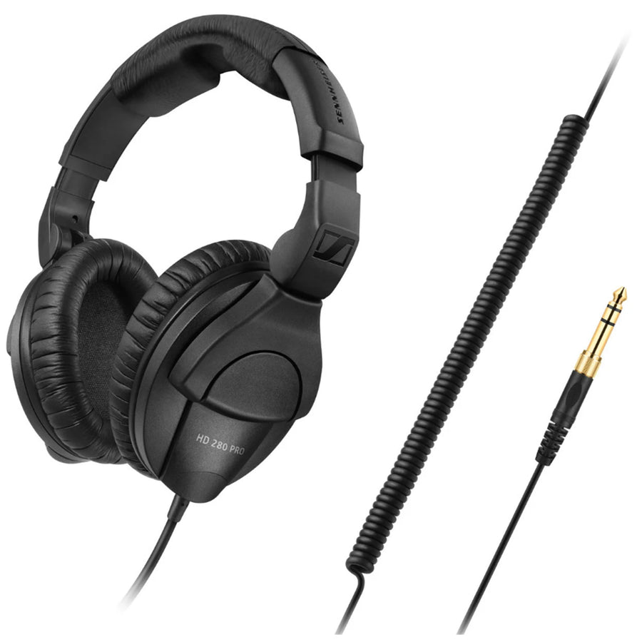 Sennheiser Pro HD 280 PRO Closed-back Wired Over-Ear Professional Studio Headphones - Black