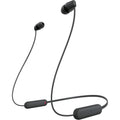 Sony WIC100B Wireless In-ear Headphones Black — image 1