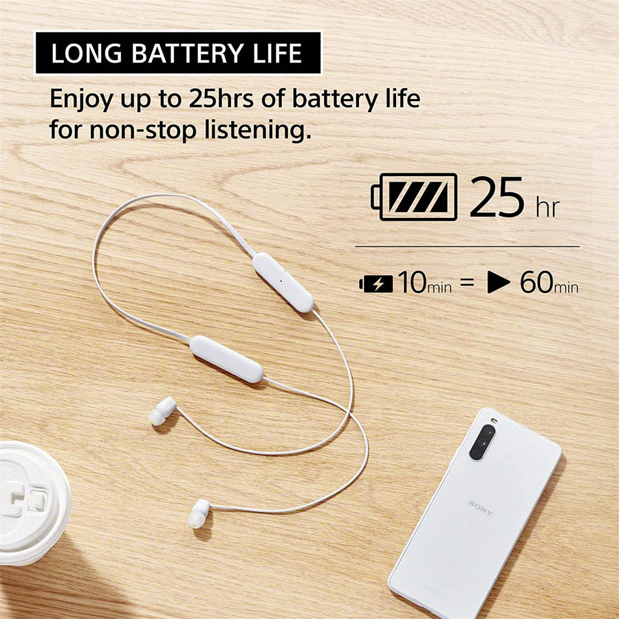 Sony WIC100B Wireless In-ear Headphones Black