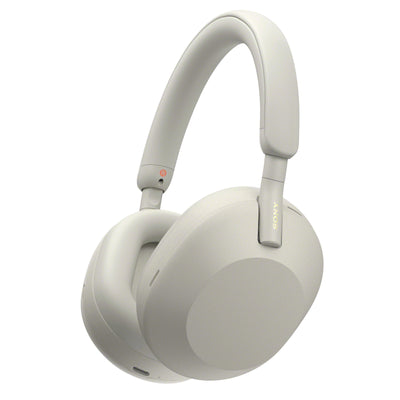 Sony  WH-1000XM5 Wireless Over-Ear Noise Cancelling Headphones - Silver
