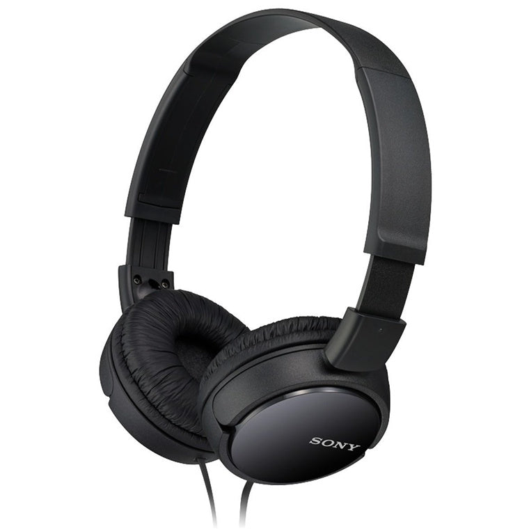 Sony MDRZX110B Sony  MDR-ZX110B Wired On-Ear Headphones - Black