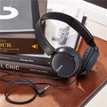 Sony  MDR-ZX110B Wired On-Ear Headphones - Black — image 3