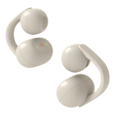 Sony LinkBuds Clip WF-LC900 Open-Ear Clip-On True Wireless Earbuds - Greige