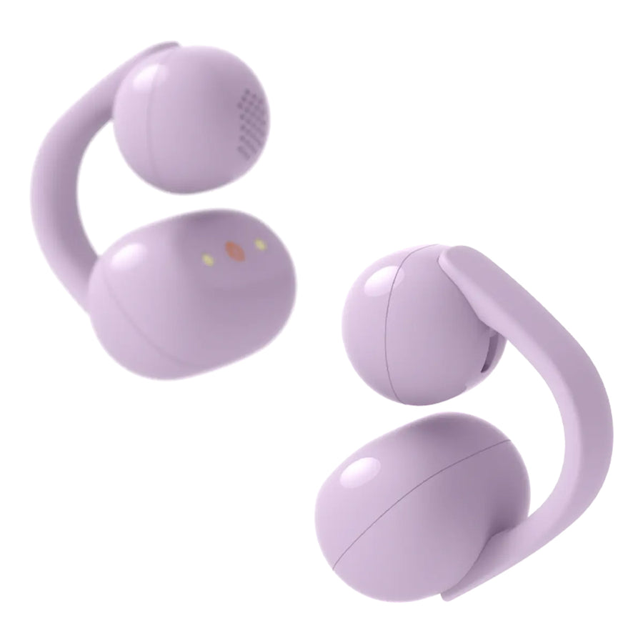 Sony LinkBuds Clip WF-LC900 Open-Ear Clip-On True Wireless Earbuds - Violet