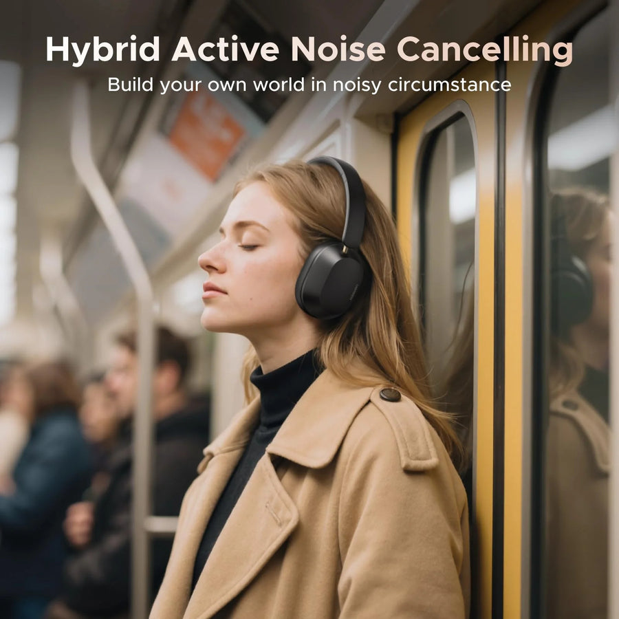 UGREEN  UG-35757 HiTune Max5c Hybrid Active Noise-Cancelling Headphones