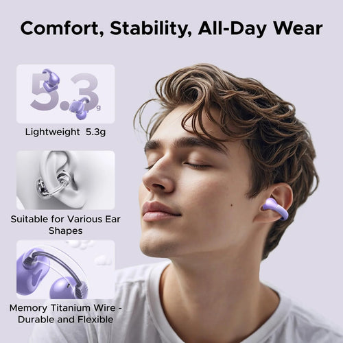 UGREEN UG-55430 HiTune S3 True Wireless Earbuds Purple