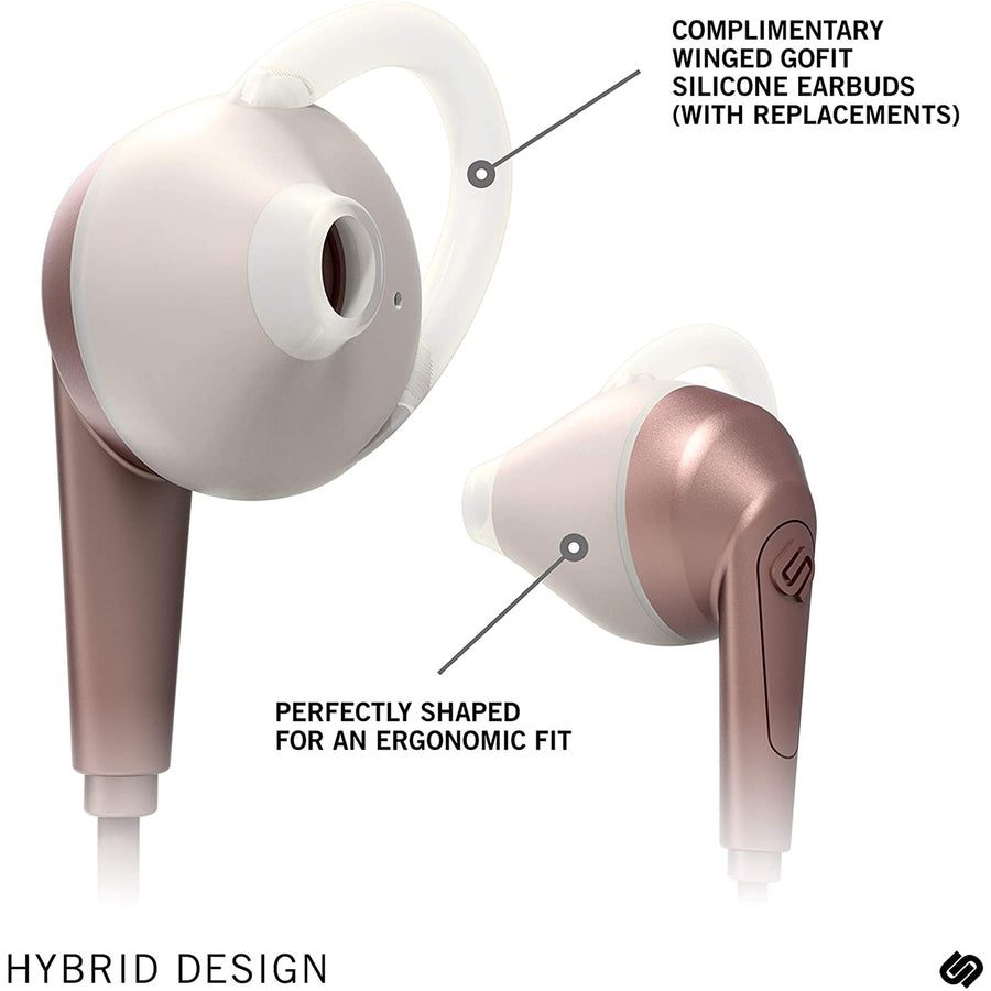 1034113 - Urbanista Chicago Inear Bluetooth Sport Headphones Rose Gold