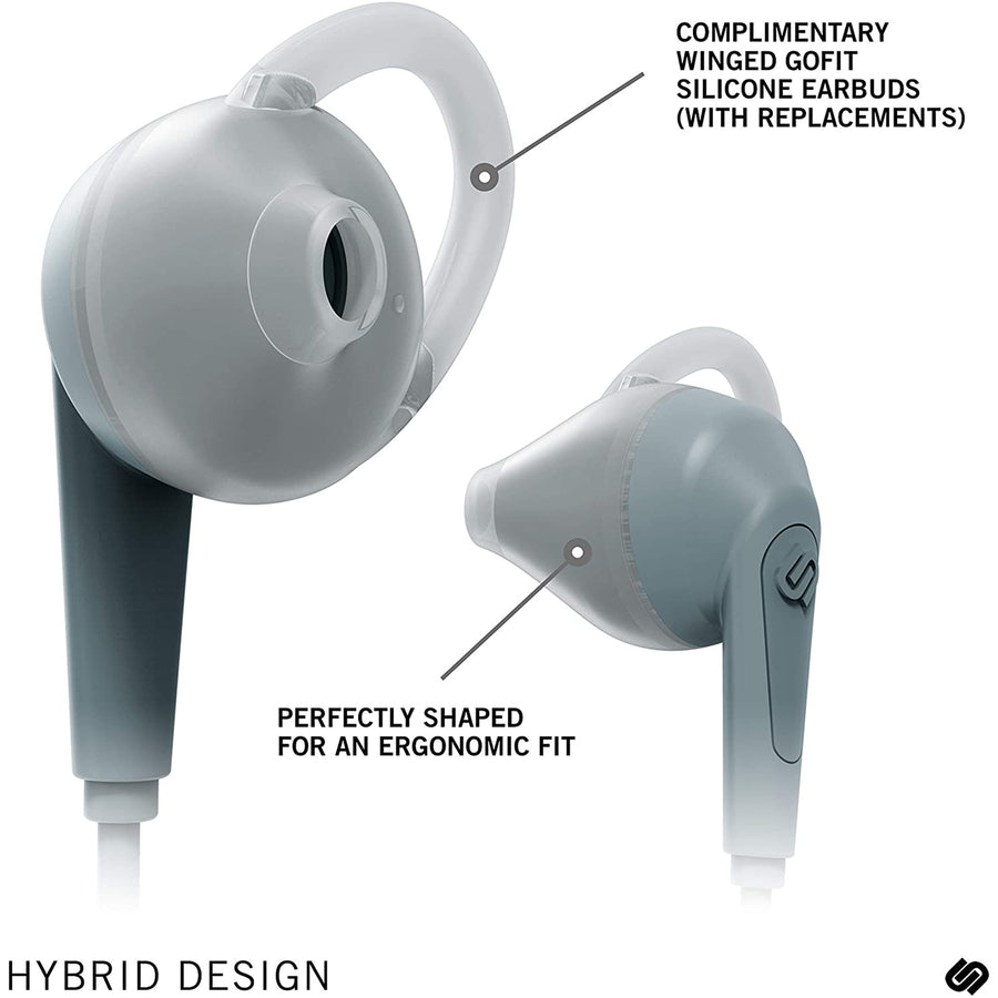 1034124 - Urbanista Chicago Inear Bluetooth Sport Headphones Blue