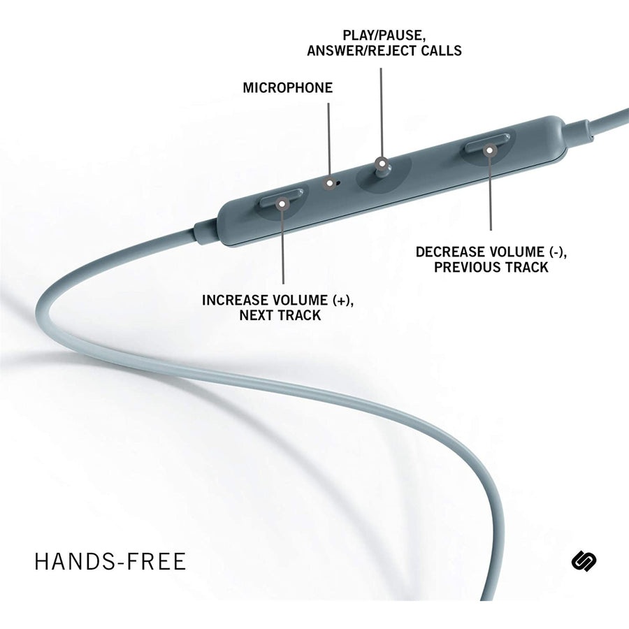 1034124 - Urbanista Chicago Inear Bluetooth Sport Headphones Blue
