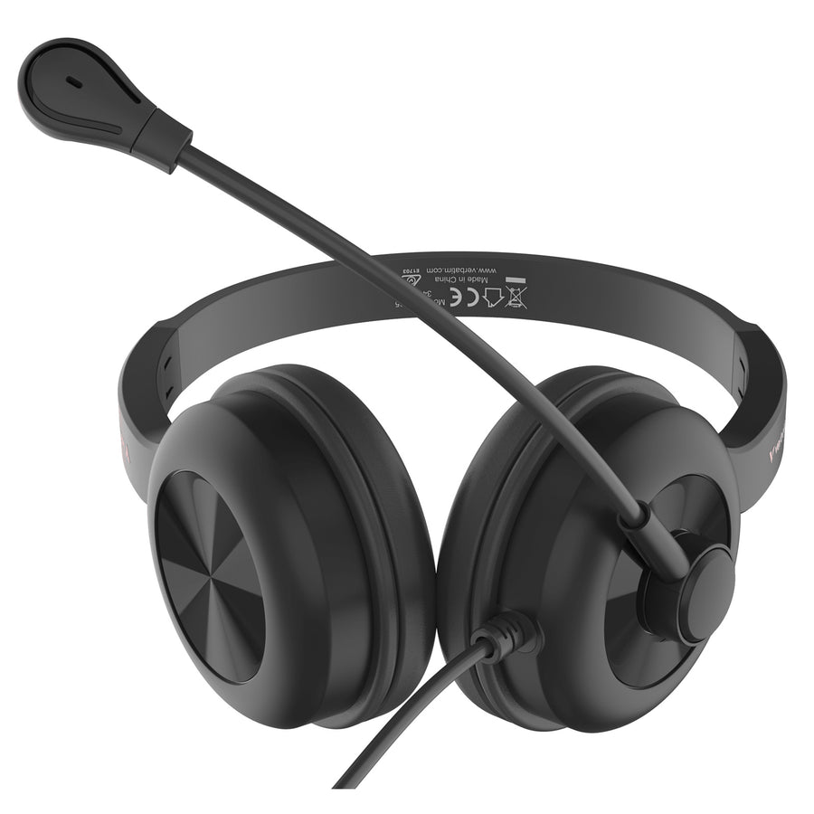Verbatim 30195 Clarity Sound Headset W/USB-C