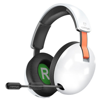 VERTUX BB-8 - High Performance Wireless BT Gaming Headset Retractable Mic Up to 80Hrs Playback