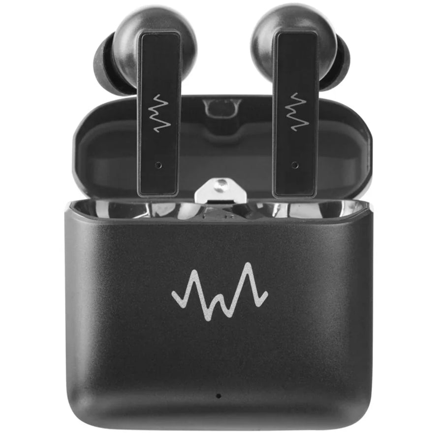 3S-2408 - Wave Audio True Wireless Earbuds Immersive Lite - Black