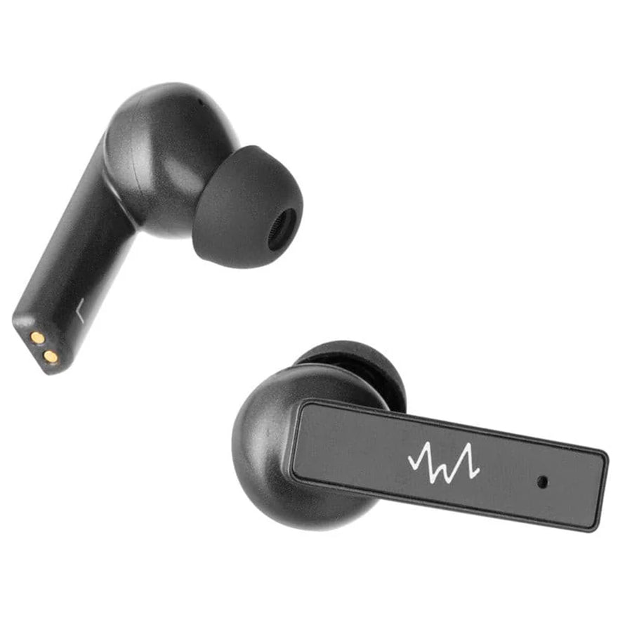 3S-2408 - Wave Audio True Wireless Earbuds Immersive Lite - Black