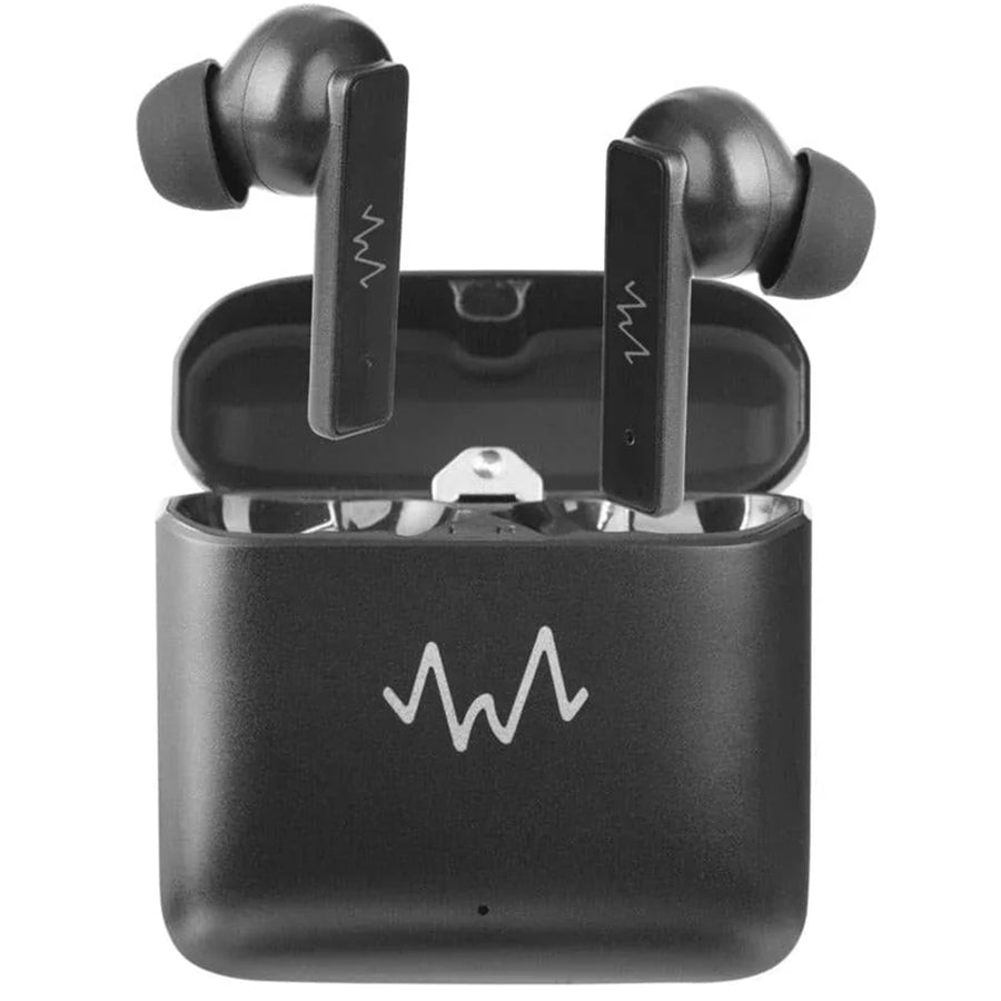 3S-2408 - Wave Audio True Wireless Earbuds Immersive Lite - Black