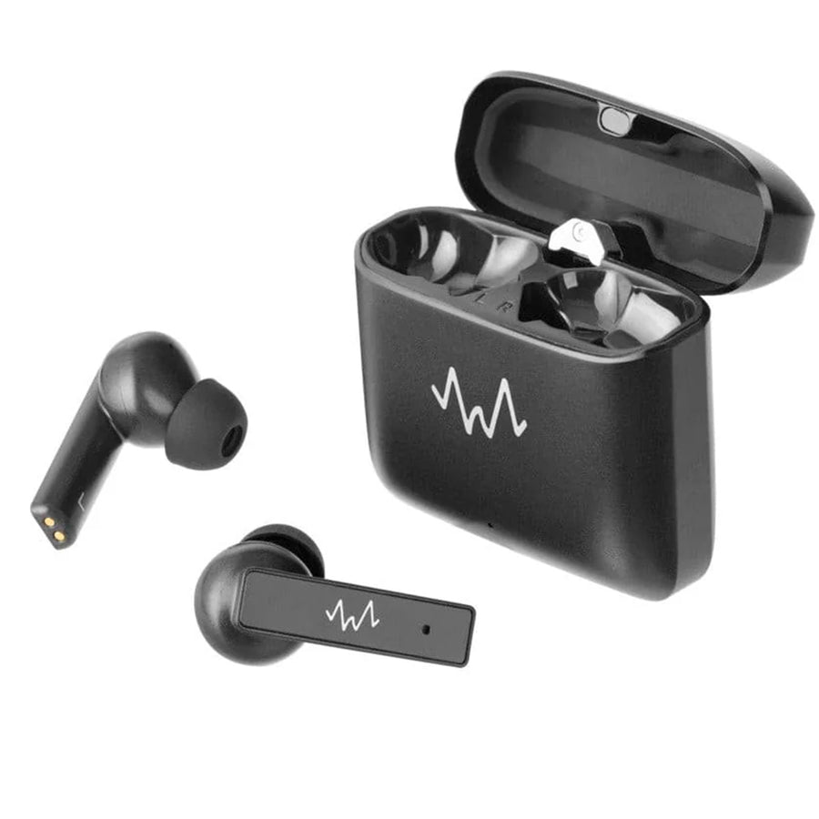 3S-2408 - Wave Audio True Wireless Earbuds Immersive Lite - Black