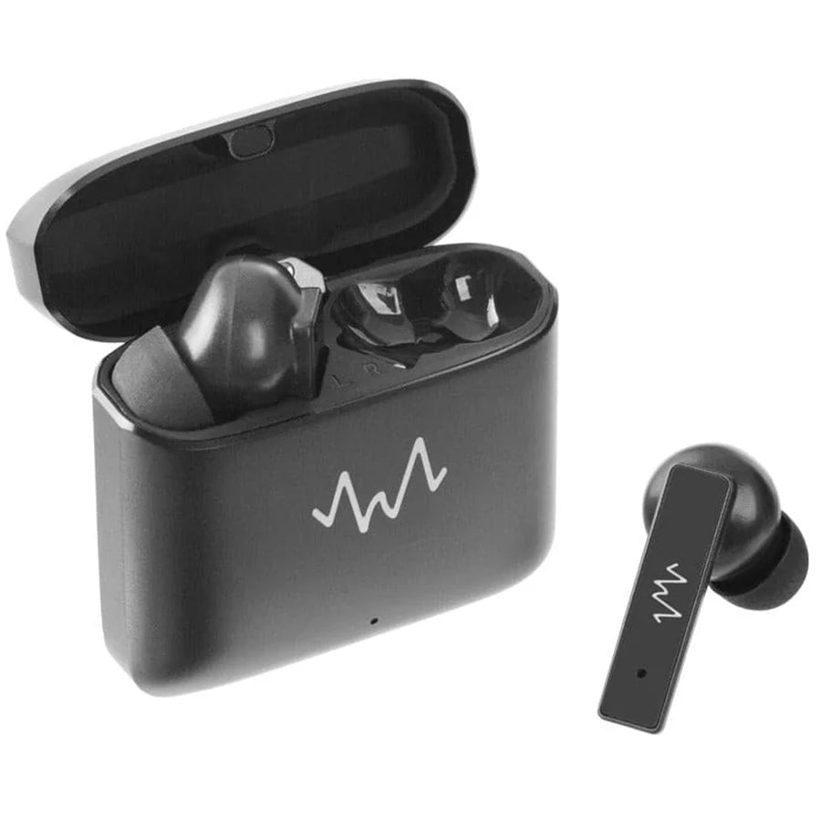 3S-2408 - Wave Audio True Wireless Earbuds Immersive Lite - Black