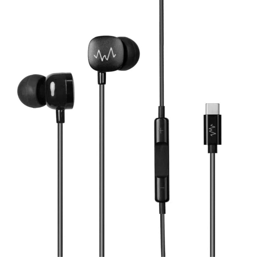 WAVE AUDIO 3S-2309 - Wave Corded Headphones - USB-C