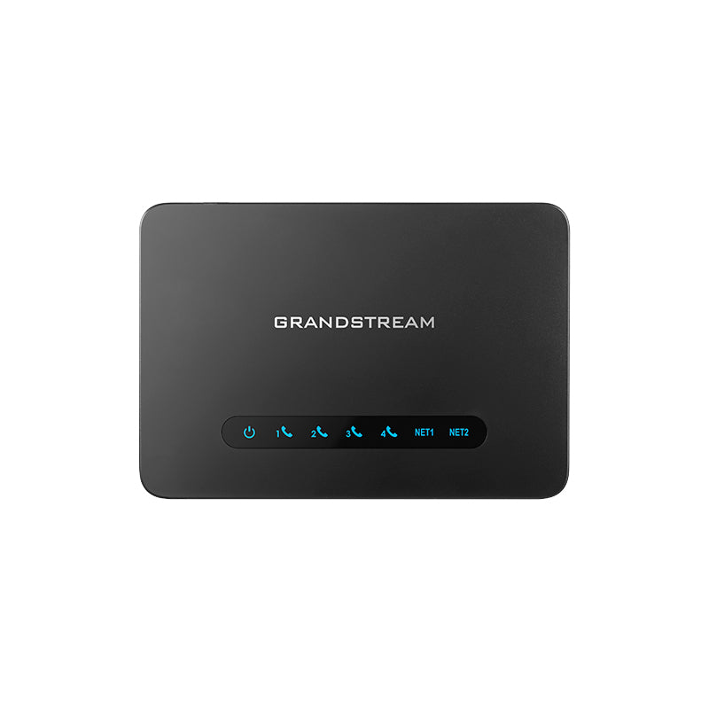 Grandstream Networks HT814V2 - Grandstream HT814V2 4 Port FXS VoIP Gateway with Gigabit Ethernet NAT Router