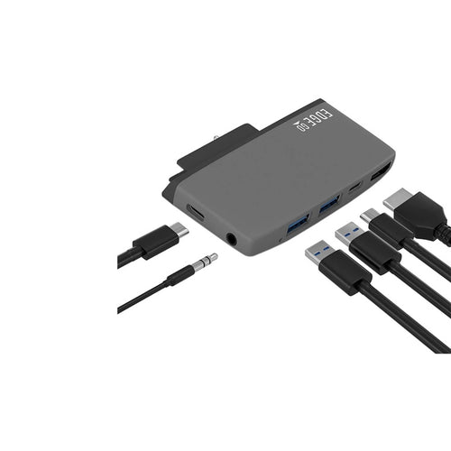 mbeat MB-EGE-G59GRY - Edge Go Multifunction USB- C Hub for Microsoft Surface Go Tablet