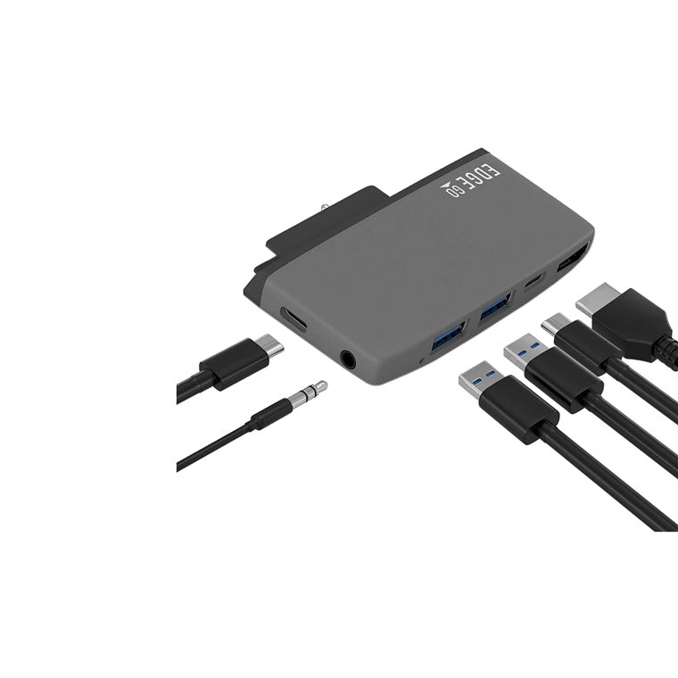 mbeat MB-EGE-G59GRY - Edge Go Multifunktions-USB-C-Hub für Microsoft Surface Go Tablet