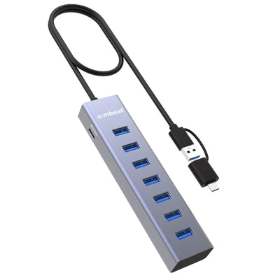 MB-HUB788 - mbeat 7-Port USB Hub with Dual USB-A & USB-C Connector
