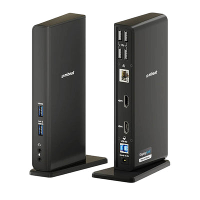 mbeat USB-C/A Dual HDMI DisplayLink Docking Station