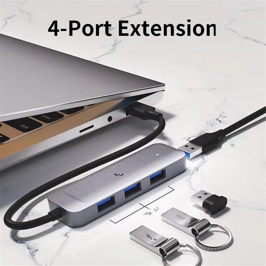 Netac WF11 USB3.0 Type-A 4-Port Hub