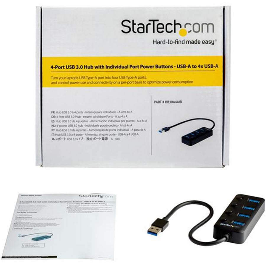 StarTech.com   4-Port-USB-3.0-Hub