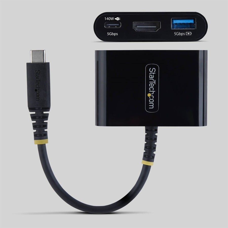 StarTech.com 168B-USBC-MULTIPORT USB-C HDMI Multiport Hub 140W