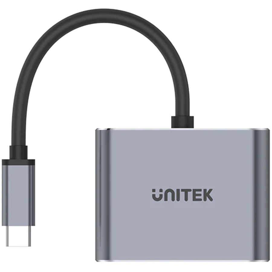 Unitek  D1049A 4-in-1 USB Mulit-Port Hub with USB-C Connector - Space Grey