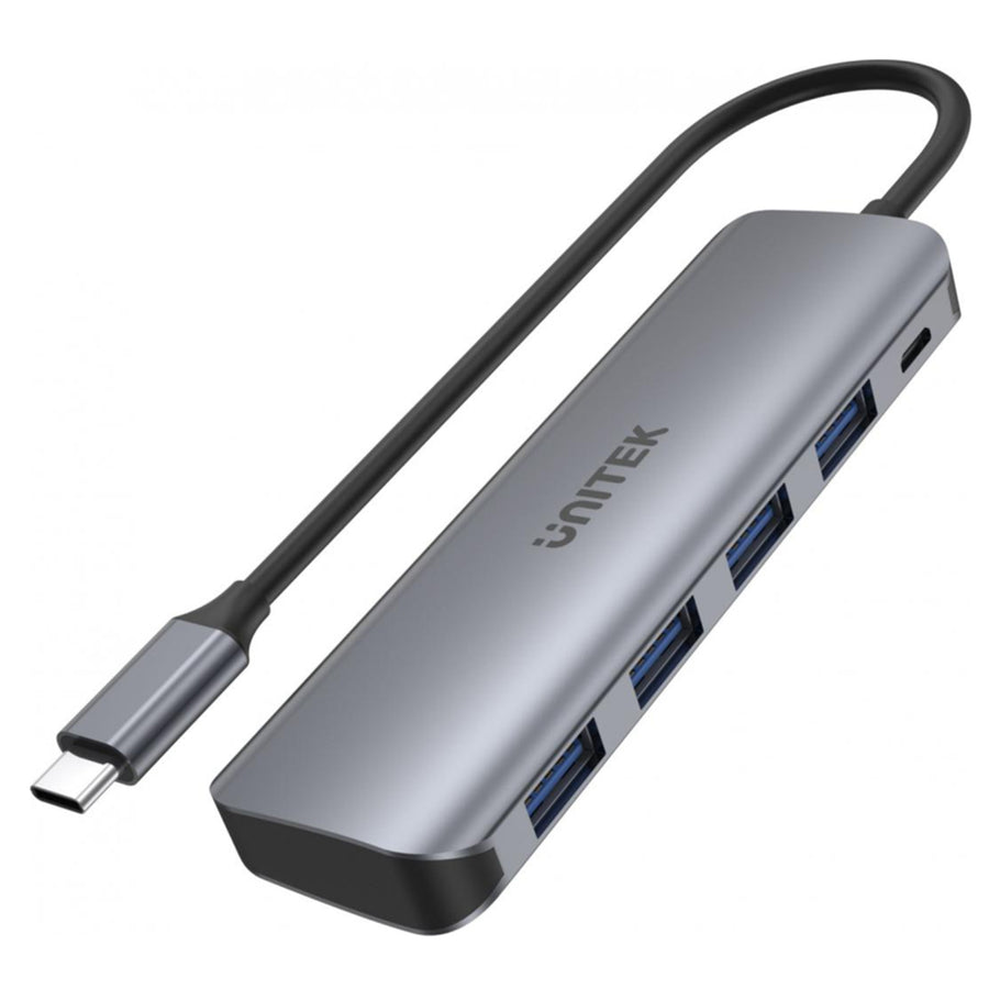 Unitek H1107A - USB 3.1 4-in-1 Multi-Port Hub w/ USB-C Connector. 4x USB-A Ports + Micro-B