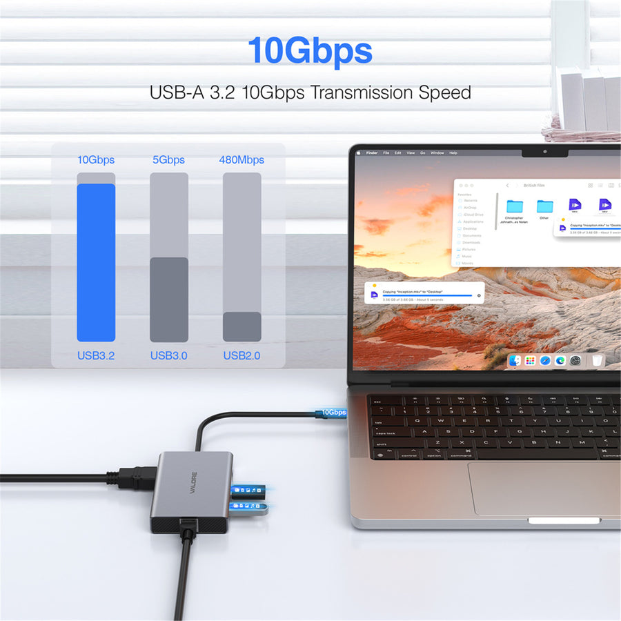 Valore 6-in-1 USB-C 3.2 HDMI Hub