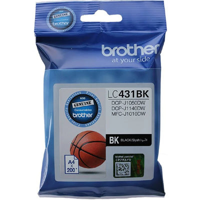 B431B - Brother LC431BK Black Ink Cart