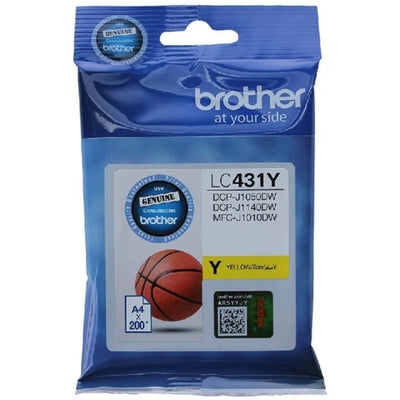 B431Y - Brother LC431Y Yellow Ink Cart