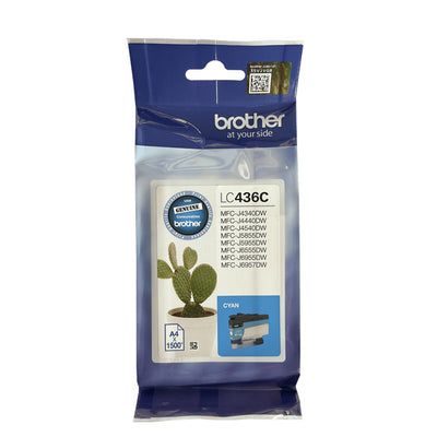 B436C - Brother LC436 Cyan Ink Cart