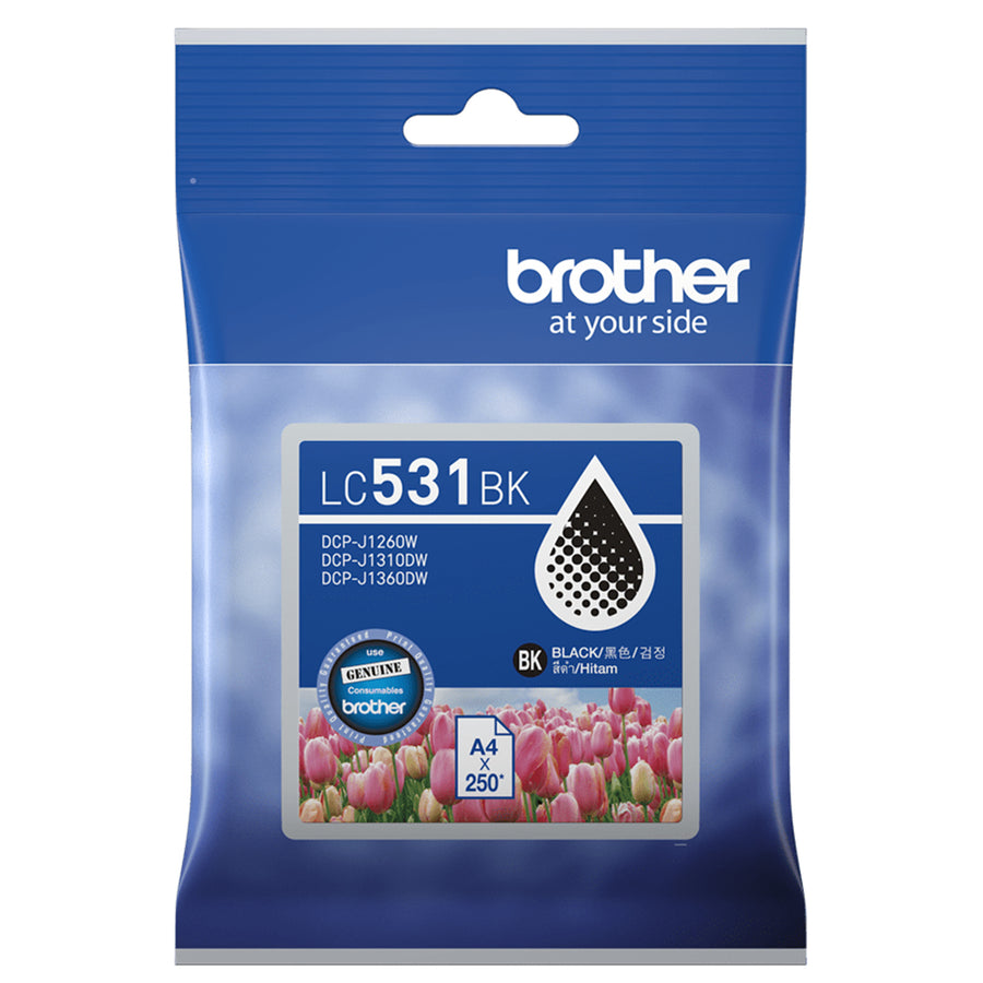 Brother LC531BK - LC531BK Black Ink