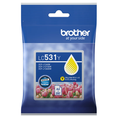 Brother LC531Y - LC531Y Yellow Ink