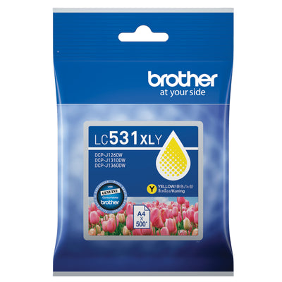 B531XLY - Brother LC531XLY Yellow Ink