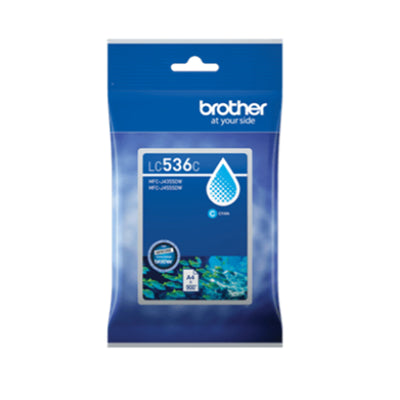 B536C - Brother LC536C Cyan Ink