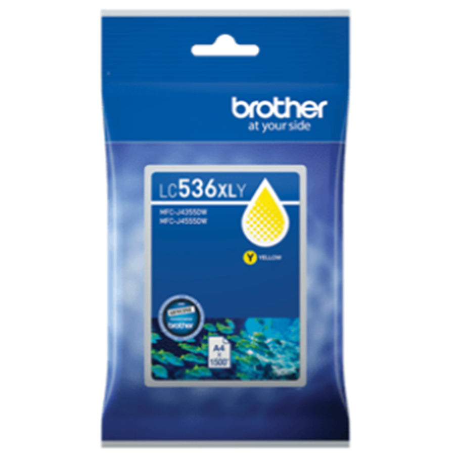Brother LC536XLY Yellow Ink